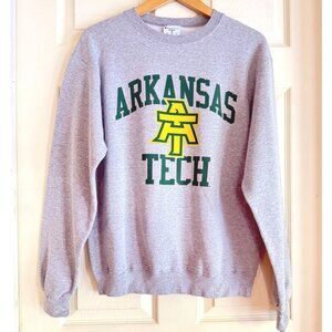 size M Champion Eco Authentic Arkansas‎ Tech ATU Gray Sweatshirt